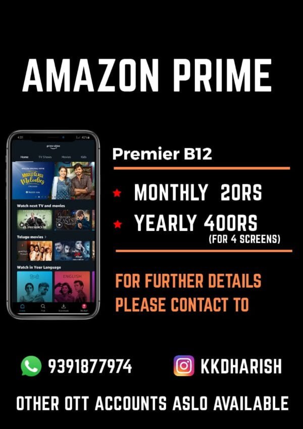 Amazon prime video monthly